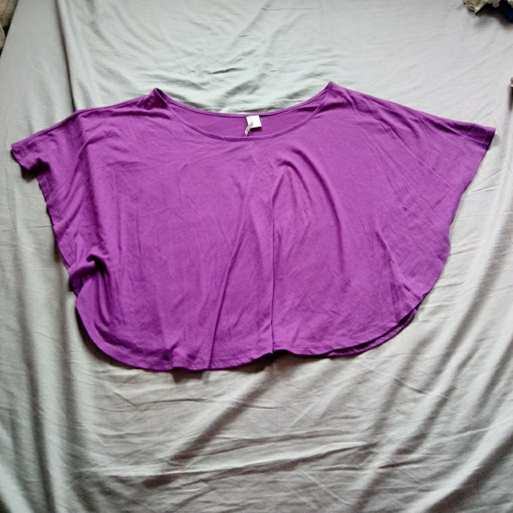 Rue 21 size extra large purple circle top